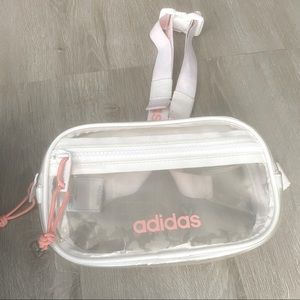 Adidas clear Fanny pack